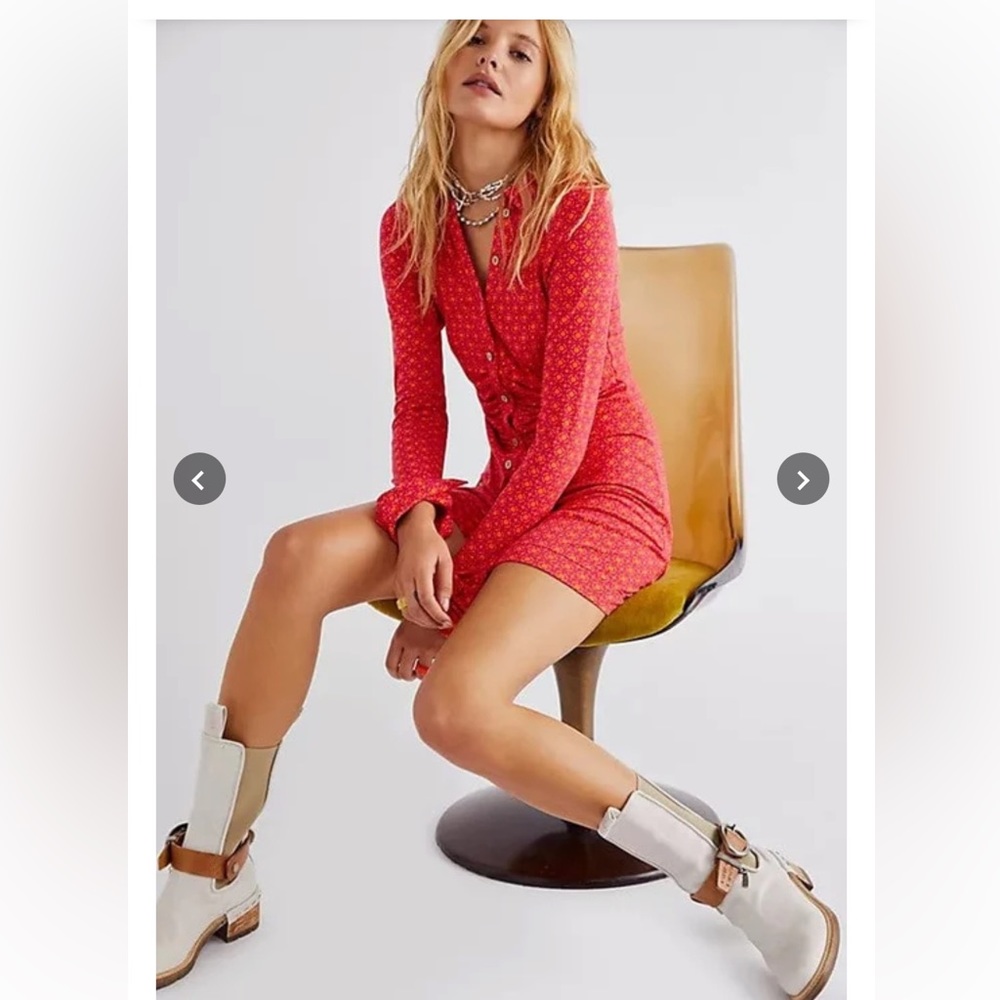 EUC Free People Shayla Mini Dress - M